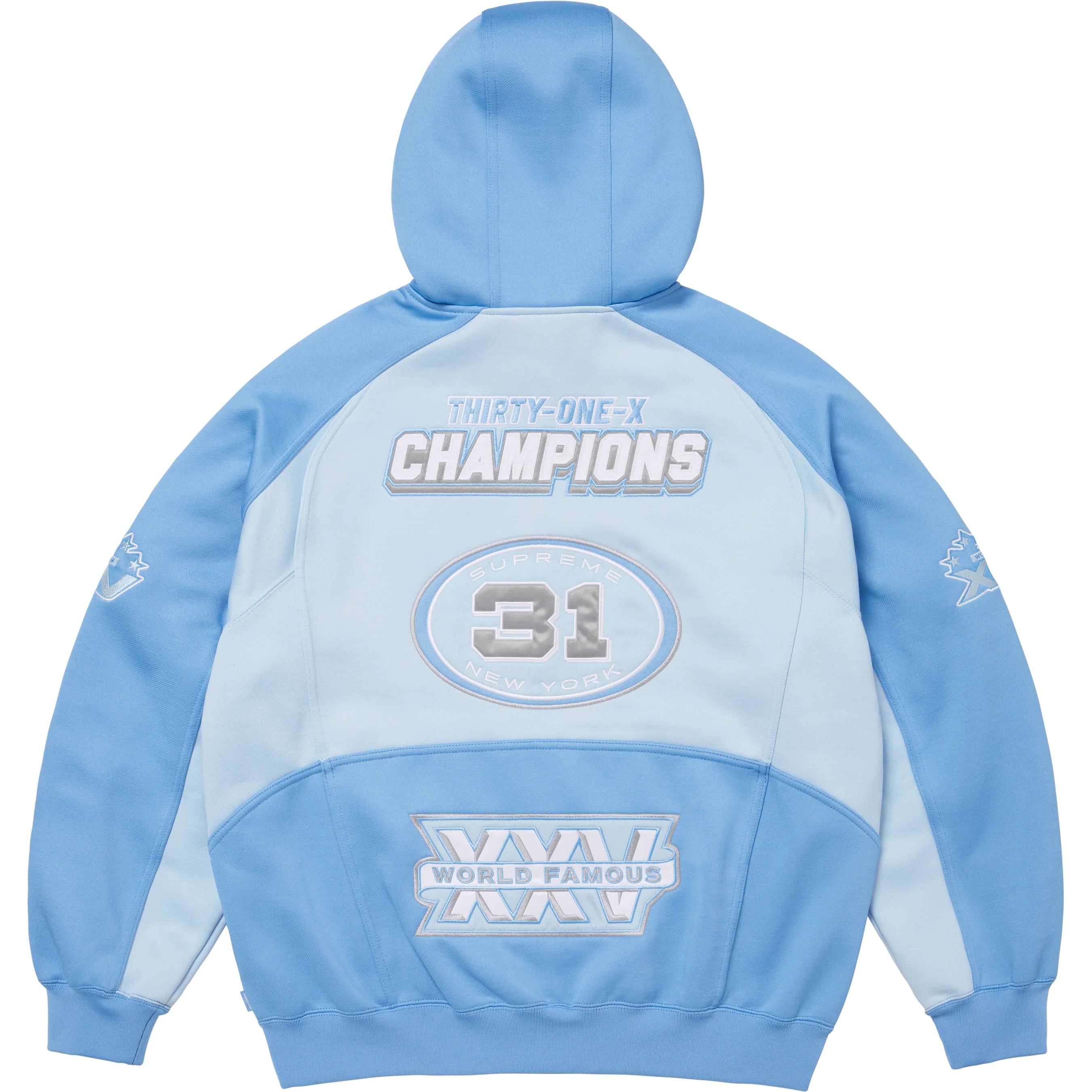 Football Zip Up Hooded Sweatshirt view 11